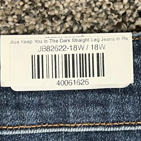 New Judy Blue Jeans Sz 18W - Picture 10 of 11